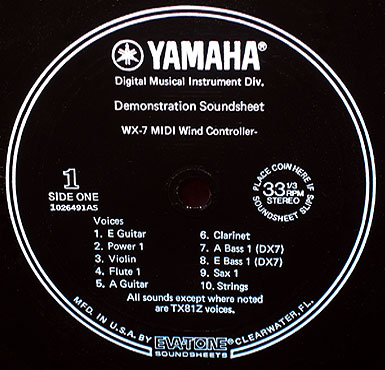 WX7 Sound Sheet Label 1