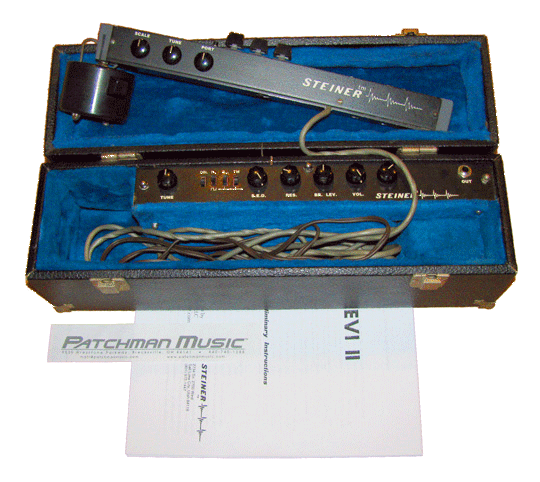 Nyle Steiner EVI Analog Electronic Valve Instrument wind controller at Patchman Music
