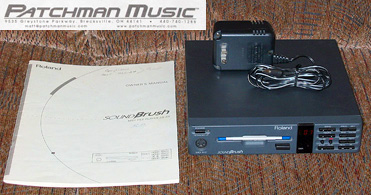 used roland sound brush soundbrush SB-55 SB55 standard midifile player sysex midi file at Patchman Music