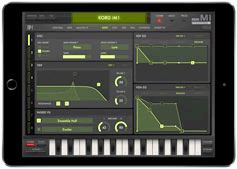 Korg iM1 iPad iPhone App iOS softsynth wind controller sound soundbanks breath controller from Patches Programs Soundbanks sounds at Patchman Music