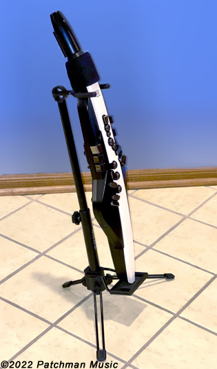Floor Stand for Roland Aerophone Wind Controllers AE-30, AE-10, AE-10G, AE-05, and AE-01