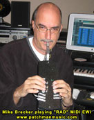 Michael Brecker RAD MIDI EWI Patchman Music