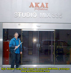 Nyle Steiner At Akai Japan