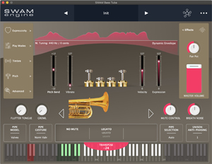 Audio Modeling SWAM Sample Modelling Virtual instruments AU VST wind controller sounds breath controller patches Kontakt soundbanks from Patchman Music