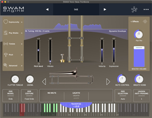 Audio Modeling SWAM Sample Modelling Virtual instruments AU VST wind controller sounds breath controller patches Kontakt soundbanks from Patchman Music