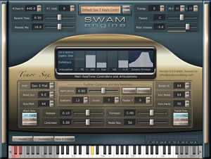 Audio Modeling SWAM Sample Modelling Virtual instruments AU VST wind controller sounds breath controller patches Kontakt soundbanks from Patchman Music