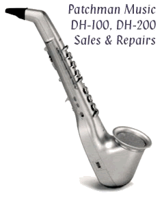 Casio DH-100 DH100 DH-200 DH200 DH-280 DH280 DH500 DH-500 DH-800 DH800 MIDI wind controller Digital Horn Used for sale dealer Repairs Service at Patchman Music