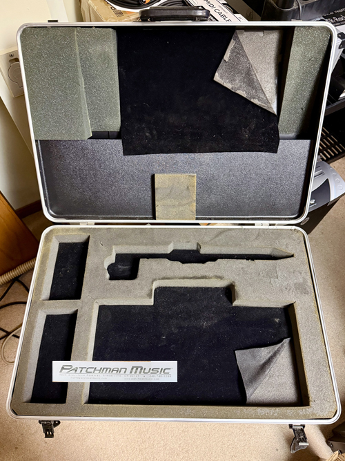 hard case for Akai EVI1000 EVI-1000 EWV2000 EWV-2000 wind controller system carrying case at Patchman Music