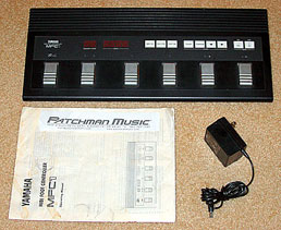 Used Yamaha MFC1 MFC-1 Midi foot pedal footpedal footcontroller Patchman Music