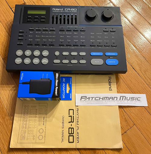 used Roland CR-80 CR80 CR 80 Human Rhythm Player Machine at Patchman Music