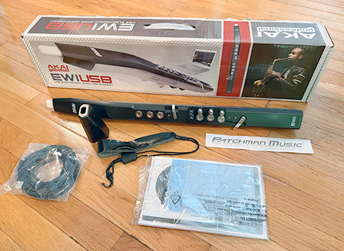 Used Akai EWI USB EWI-USB wind controller at Patchman Music