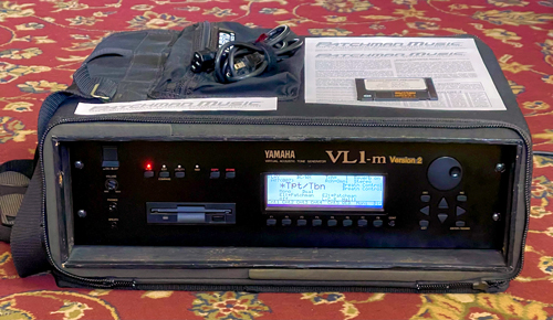 used yamaha VL1-m VL-1m VL 1  VL1 synth module for wind controller breath controller from Patchman Music