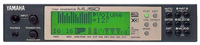 used Yamaha MU50 MU-50 MU 50 General MIDI GM Sound Canvas Patchman Music